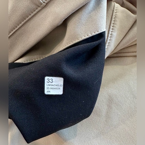 lululemon ABC Slim-Fit Trouser 32”L Color Trench Size 33”W - Picture 2 of 2